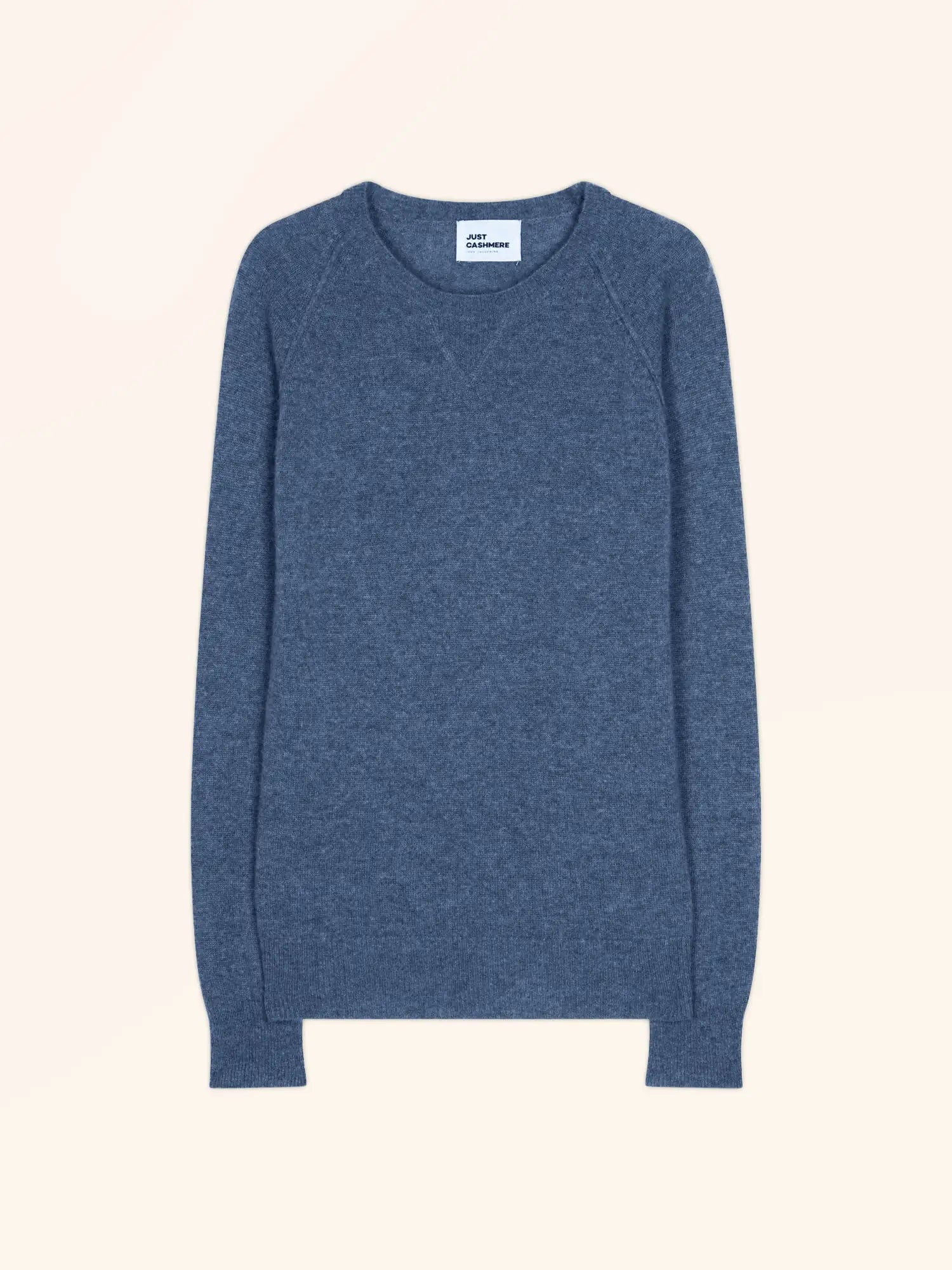 HELEN pullover rundhalsausschnitt blau denim