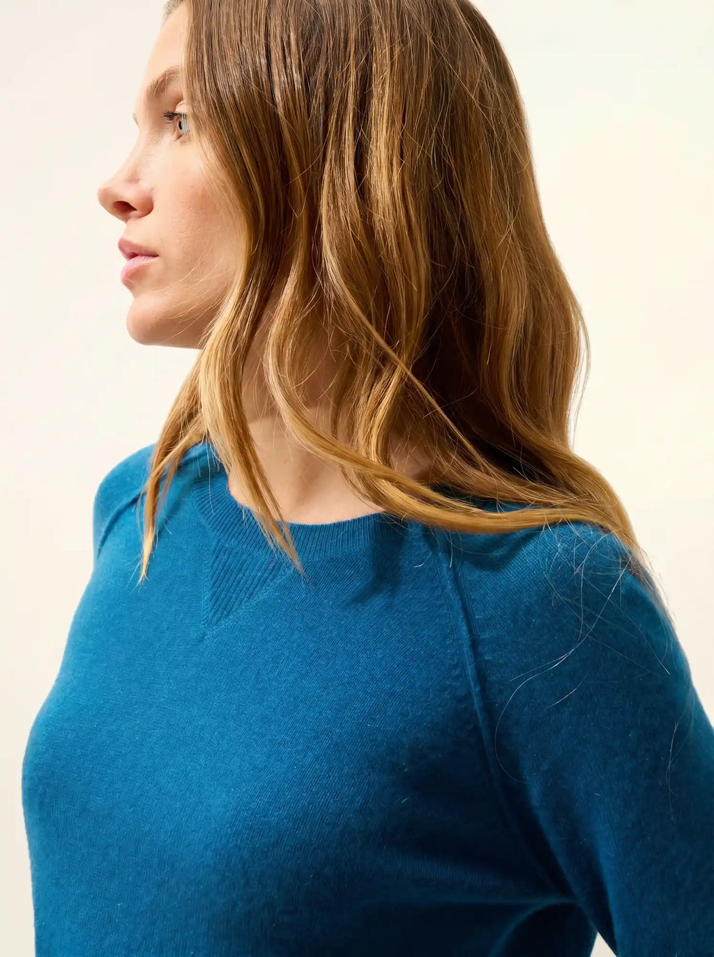 HELEN pullover rundhalsausschnitt paon