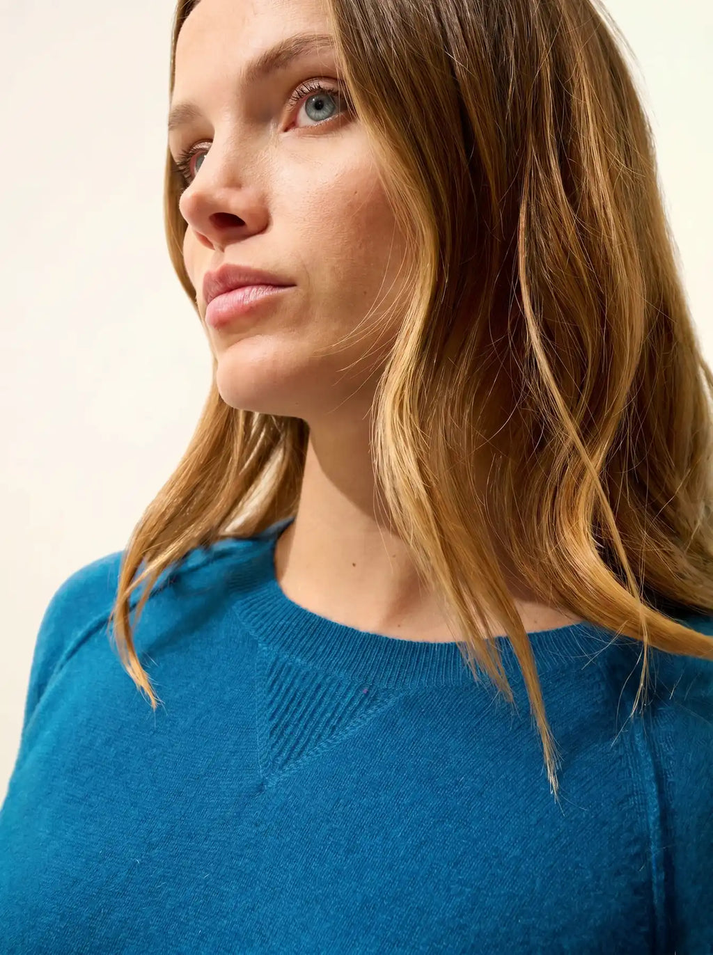 HELEN pullover rundhalsausschnitt paon