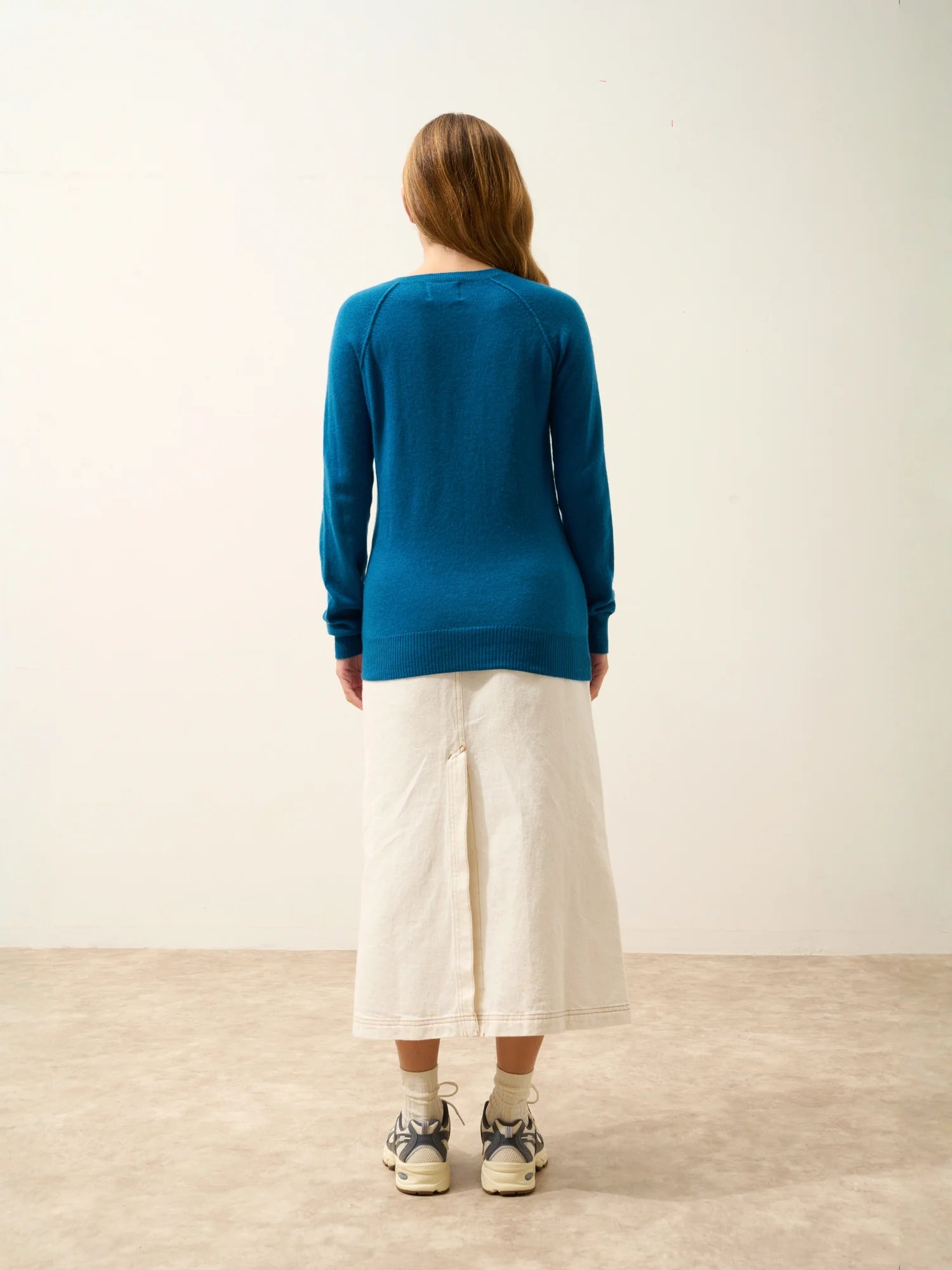 HELEN pullover rundhalsausschnitt paon