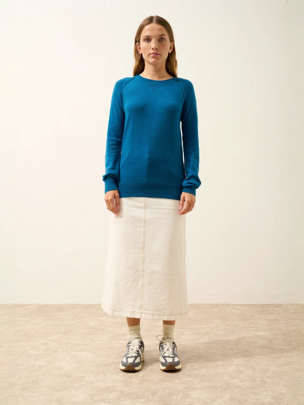 HELEN pullover rundhalsausschnitt paon