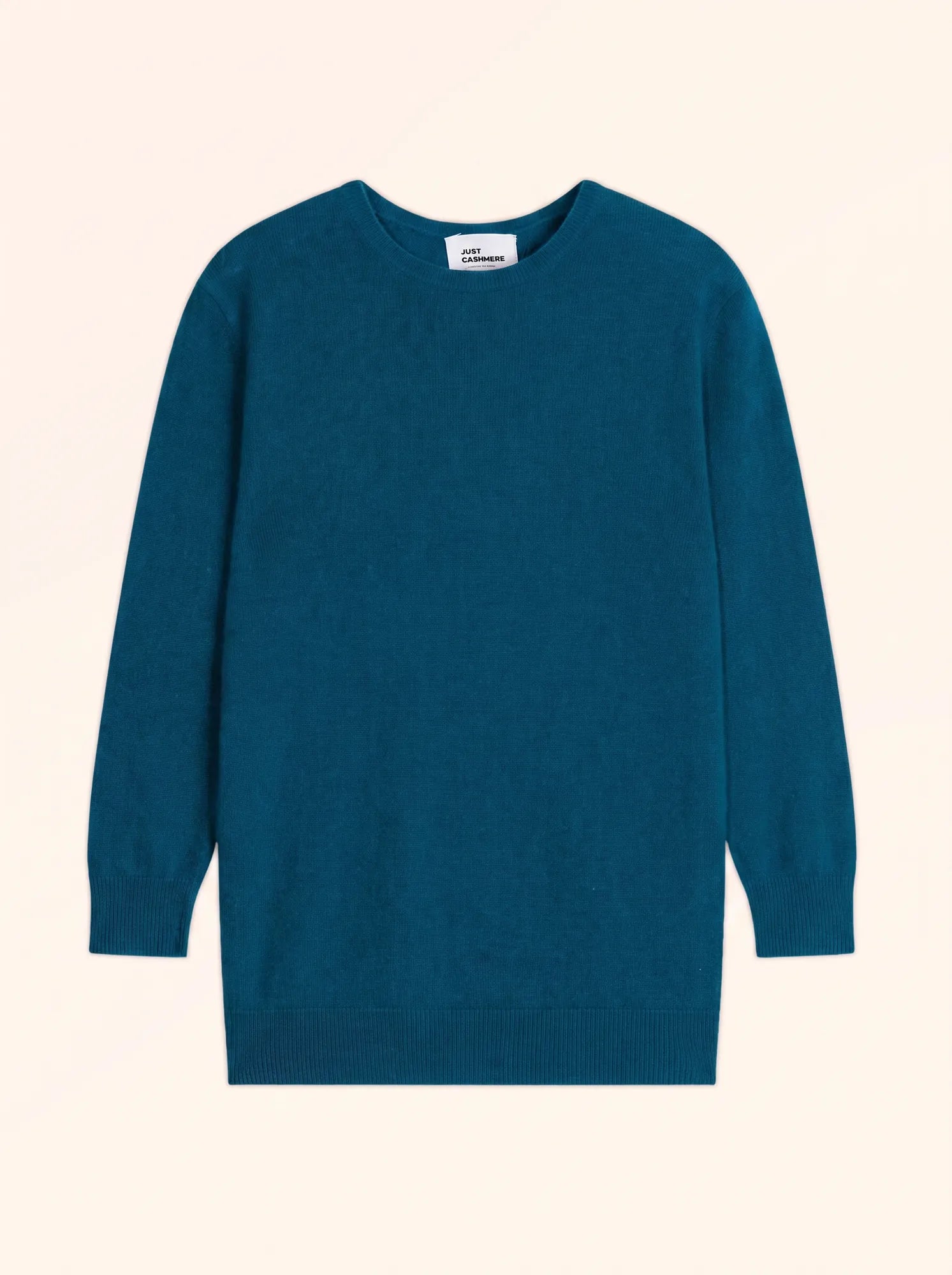 JANICE pullover rundhalsausschnitt geknöpft hinten paon