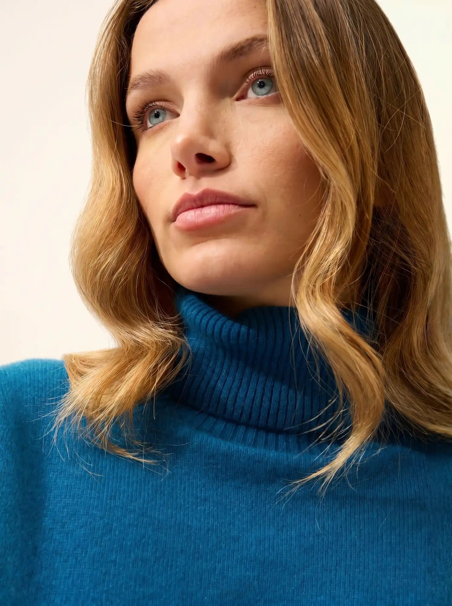 LEXIE pullover rollkragen paon
