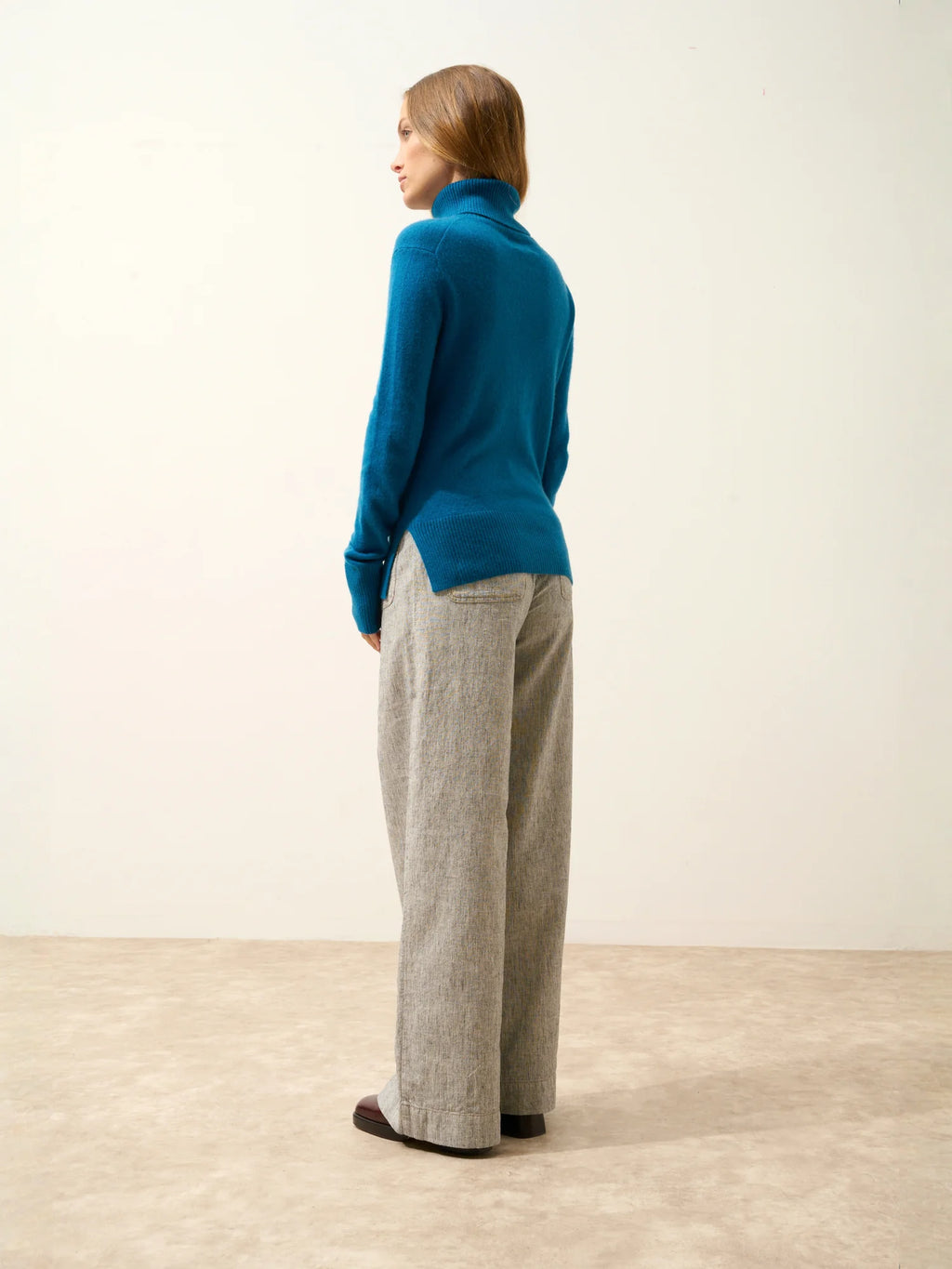 LEXIE pullover rollkragen paon