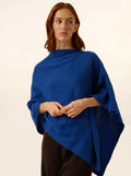 SALLY poncho 4-fädig ultramarin