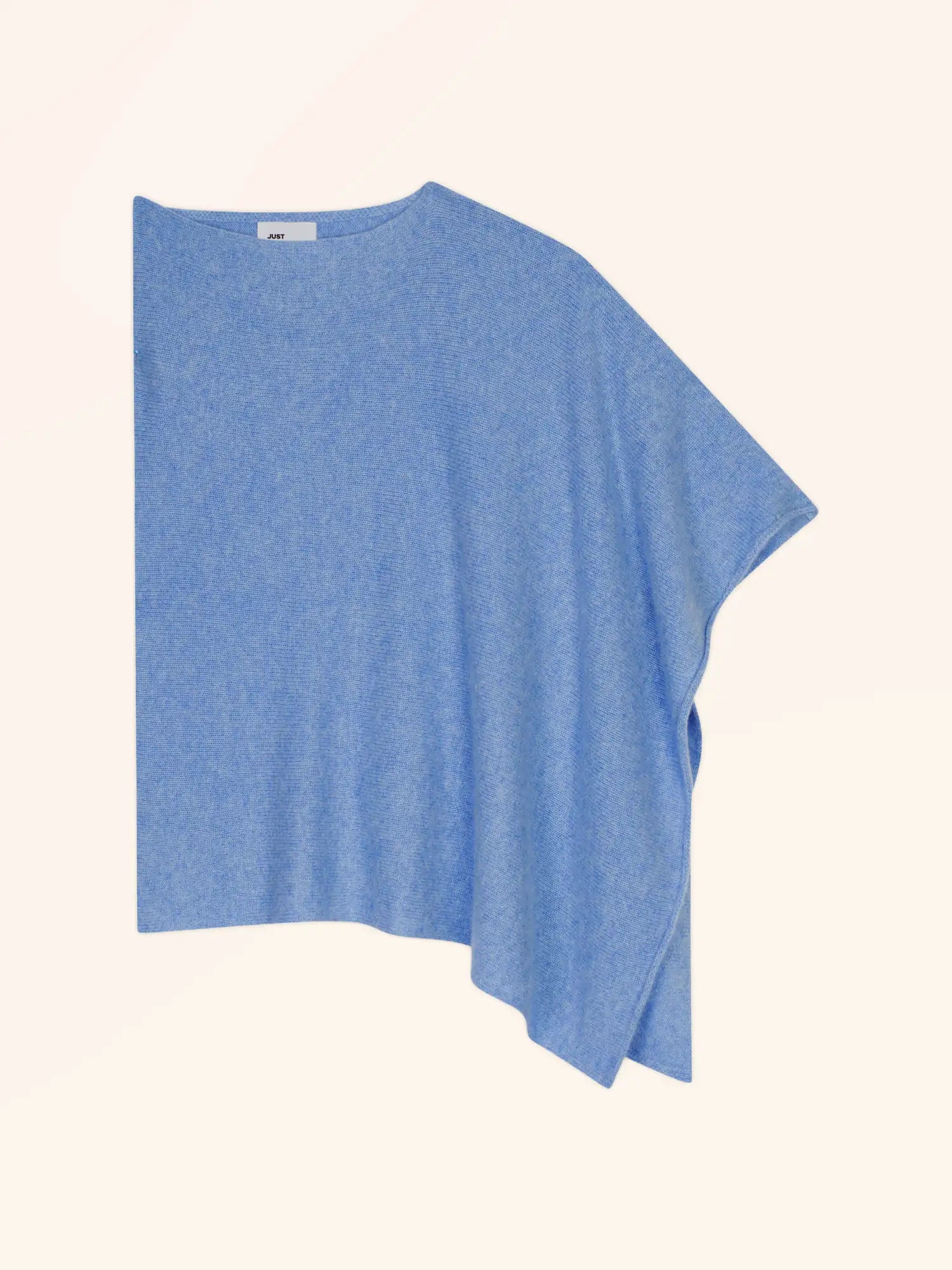 SALLY poncho 4-fädig himmelblau