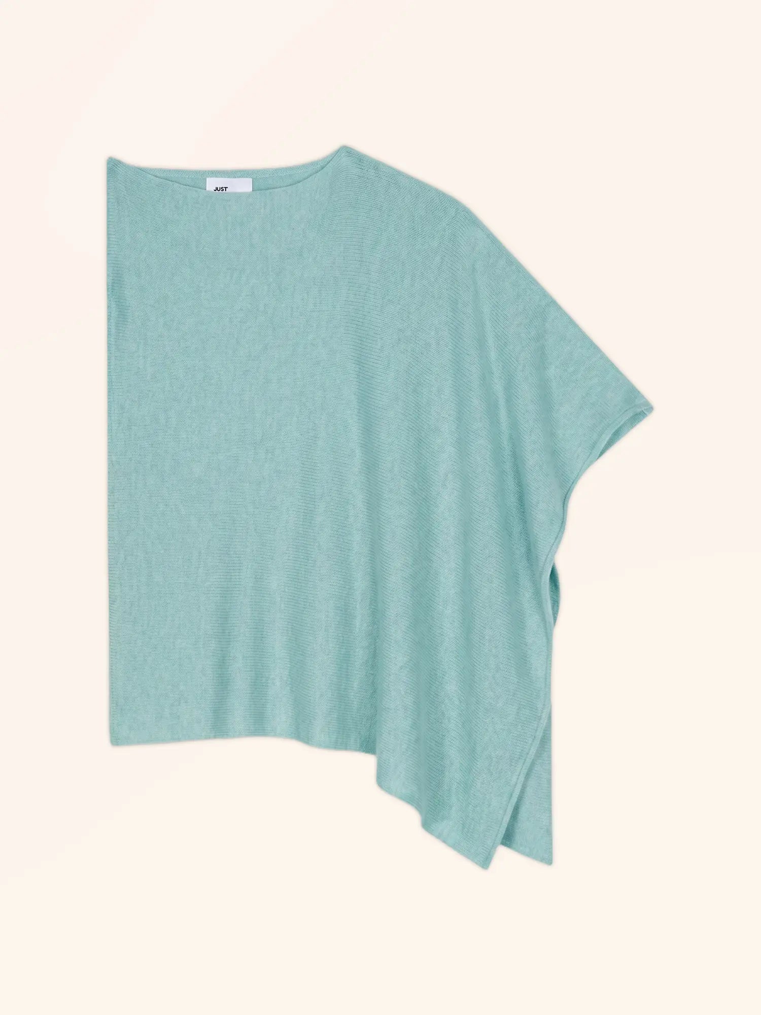 SALLY poncho 4-fädig grün meliert