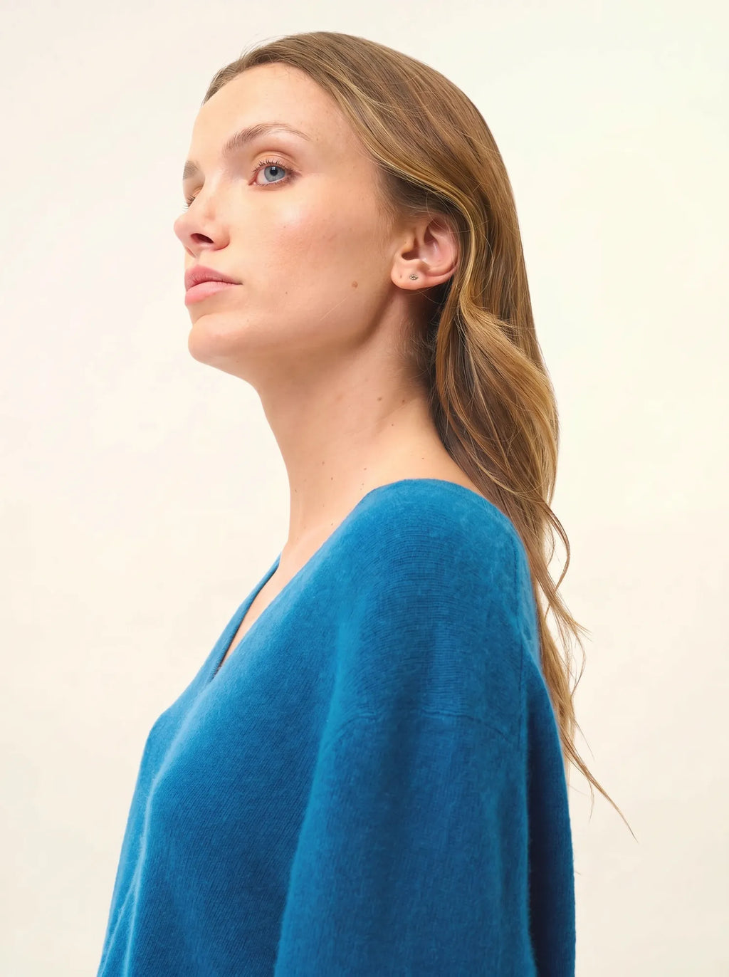 OPAL pullover v-ausschnitt vorne und hinten paon