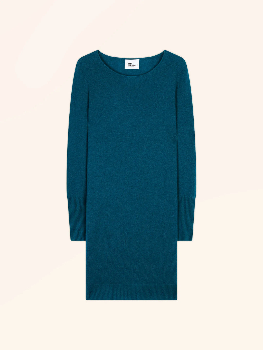 SUSAN kleid rundhalsausschnitt paon