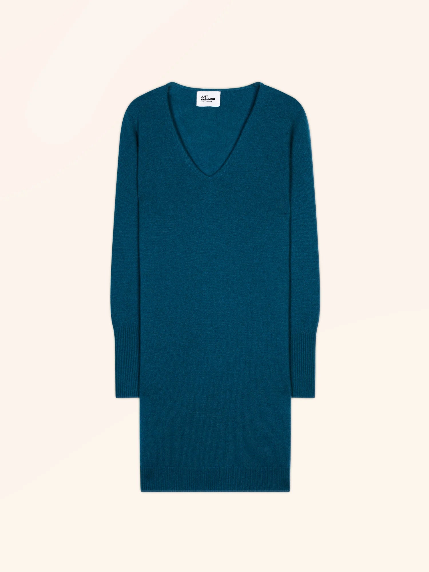 TRACY kleid v-ausschnitt paon