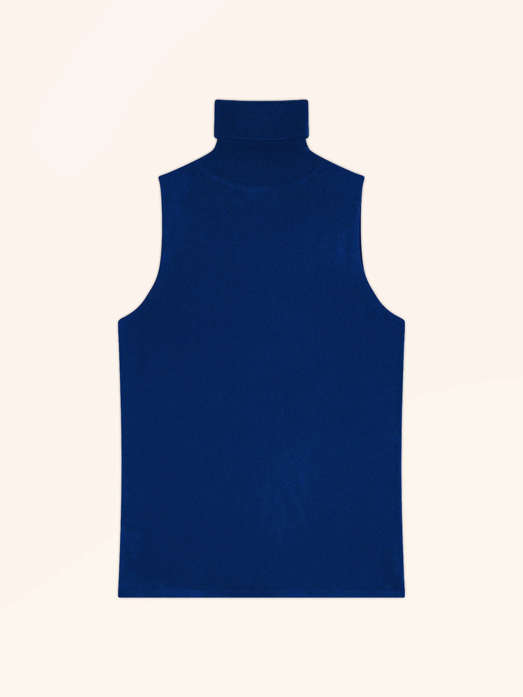 VIOLET pullover rollkragen ärmellos ultramarin