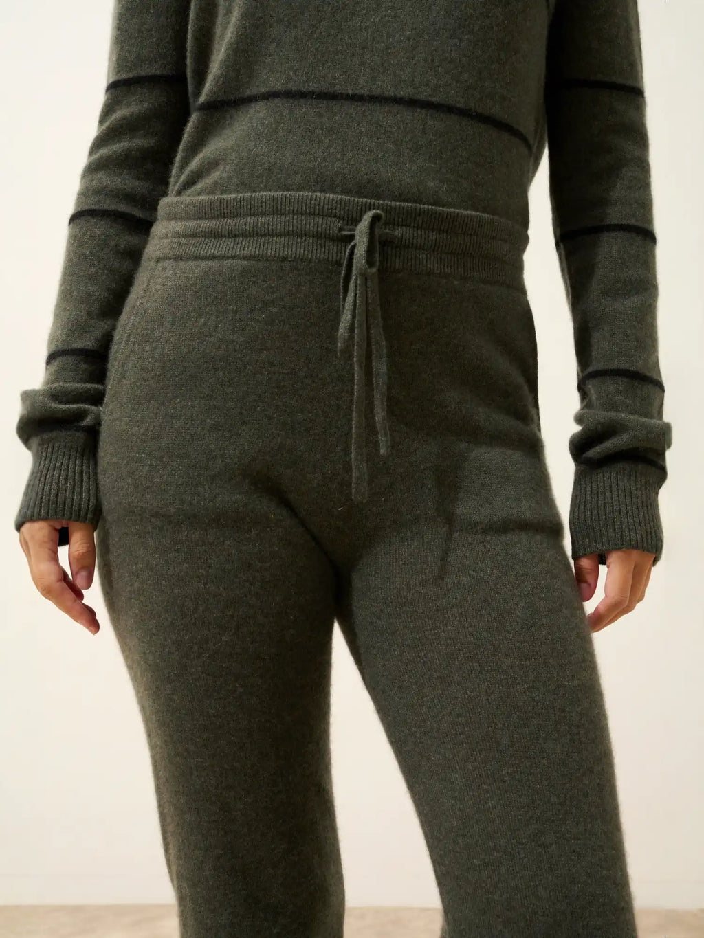 WENDY jogginghose khaki meliert