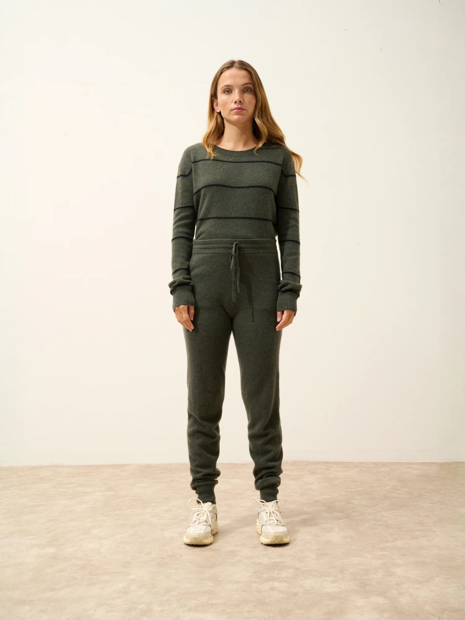 WENDY jogginghose khaki meliert