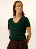 GLAMIS t-shirt v-ausschnitt zypresse