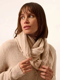 HUTTON Neck Warmer 4 Ply Sand
