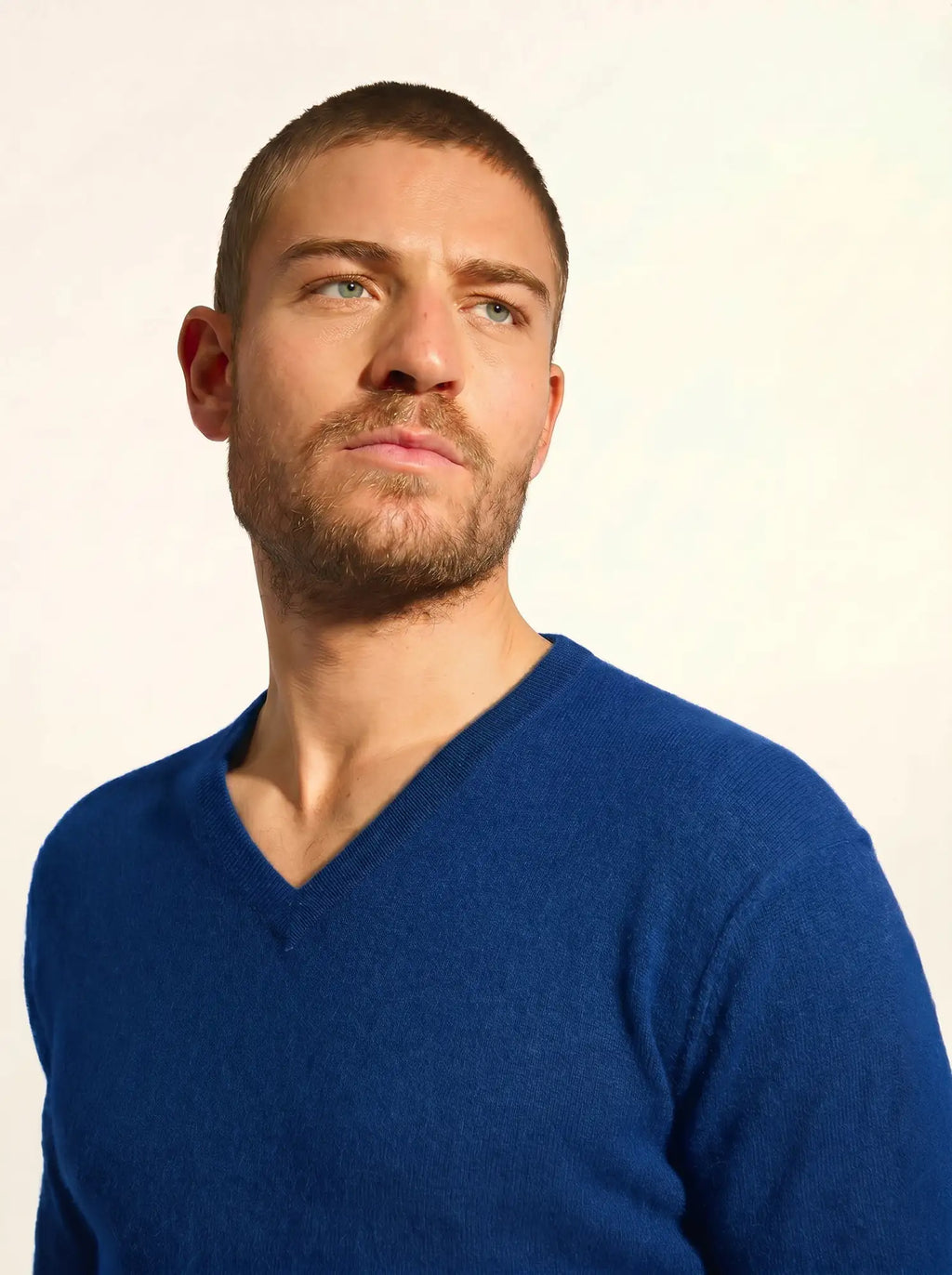 TOM pullover v-ausschnitt ultramarin