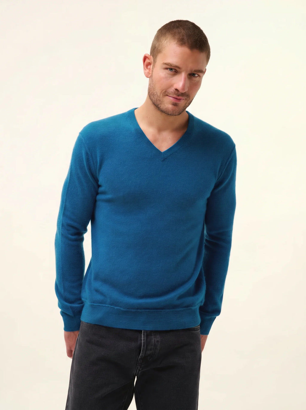 TOM pullover v-ausschnitt paon