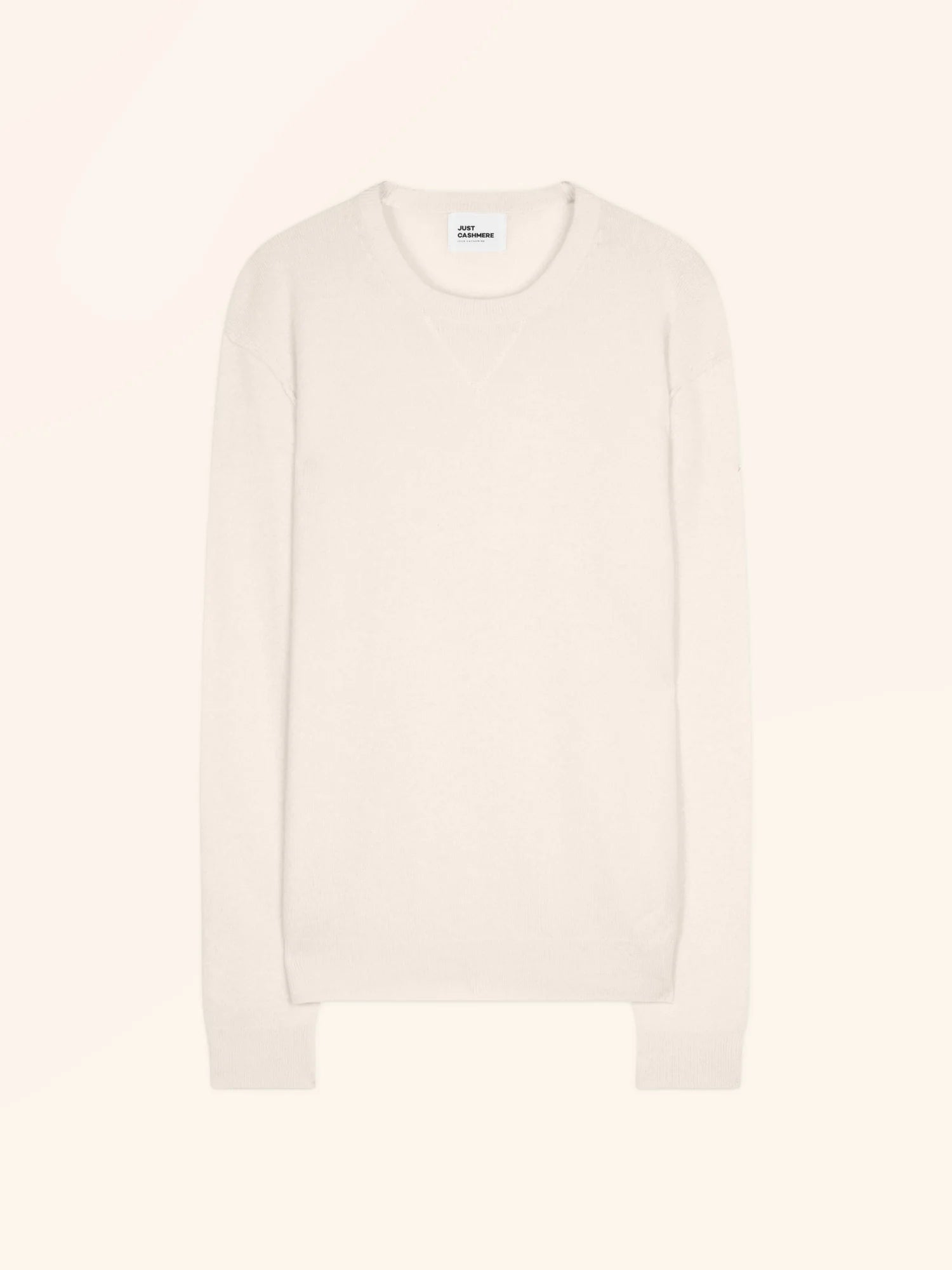 NOE pullover rundhalsausschnitt schnee