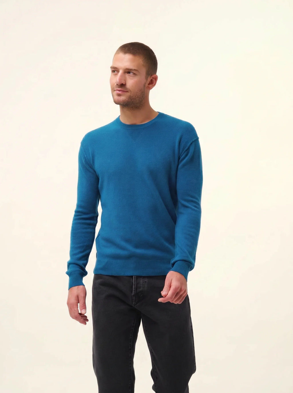 NOE pullover rundhalsausschnitt paon