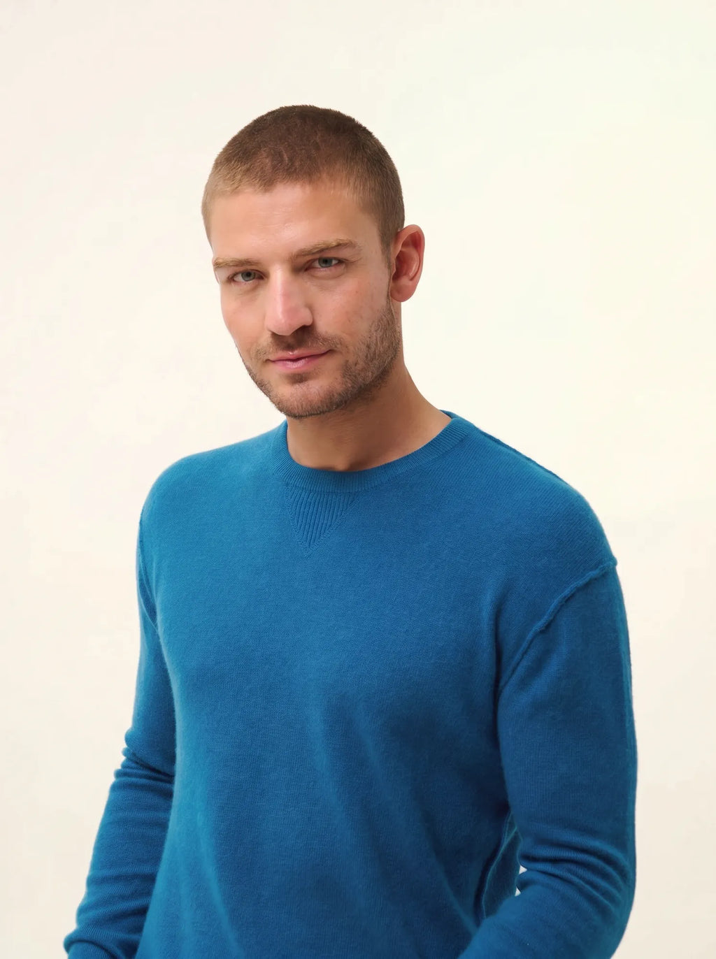 NOE pullover rundhalsausschnitt paon