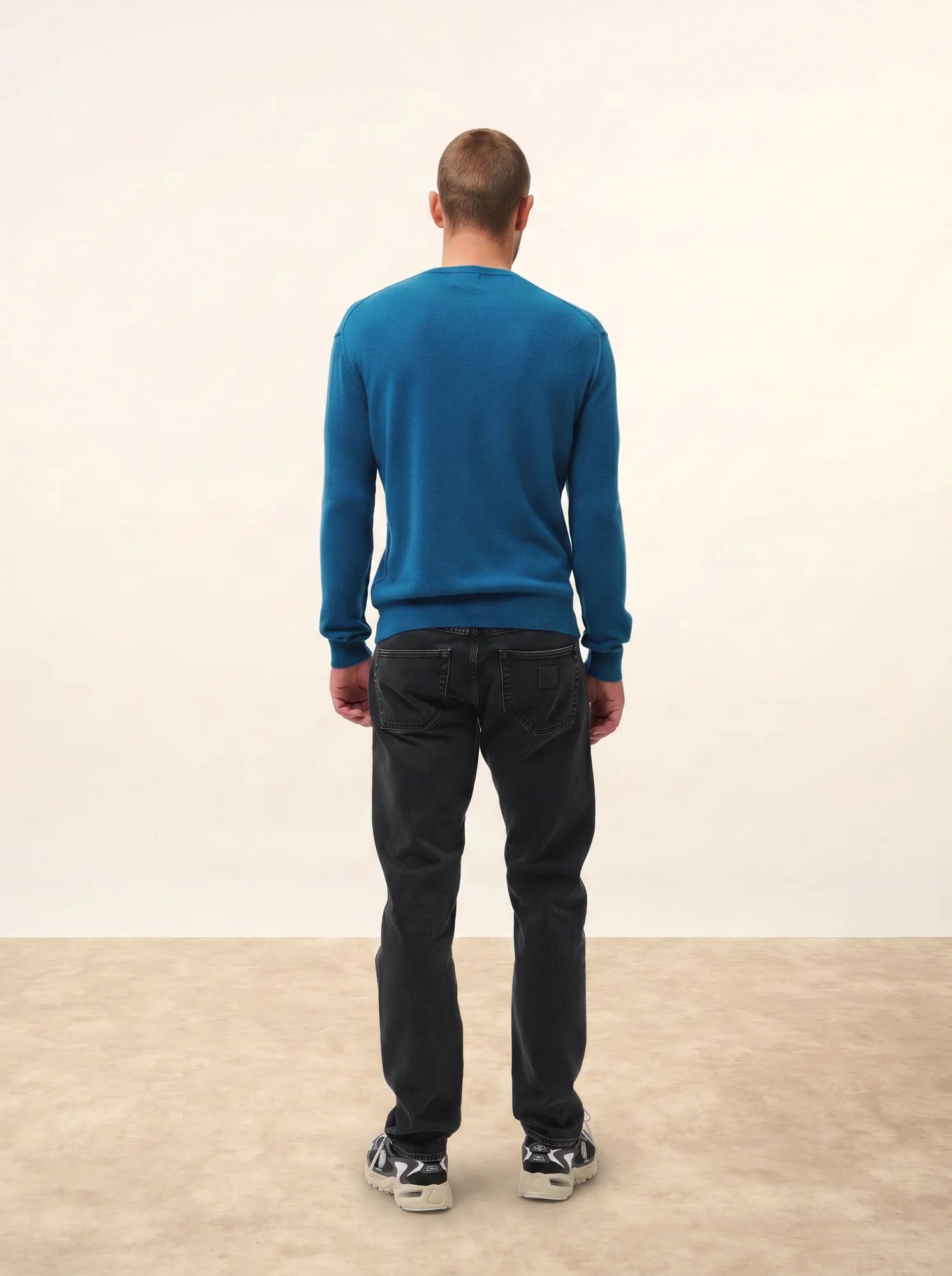 NOE pullover rundhalsausschnitt paon