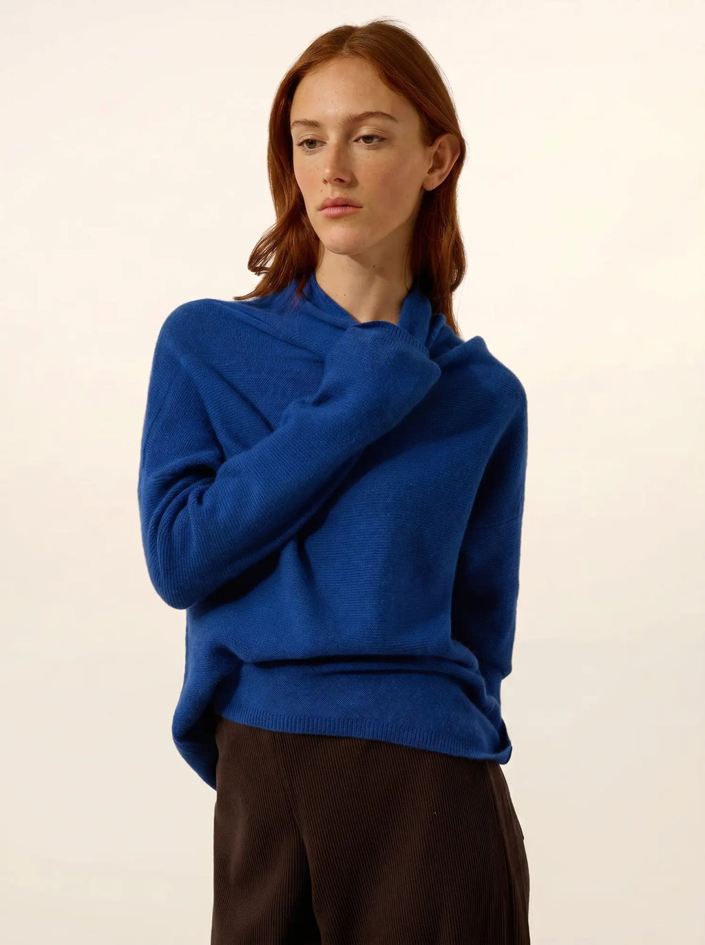 BLANTYRE pullover rollkragen ultramarin