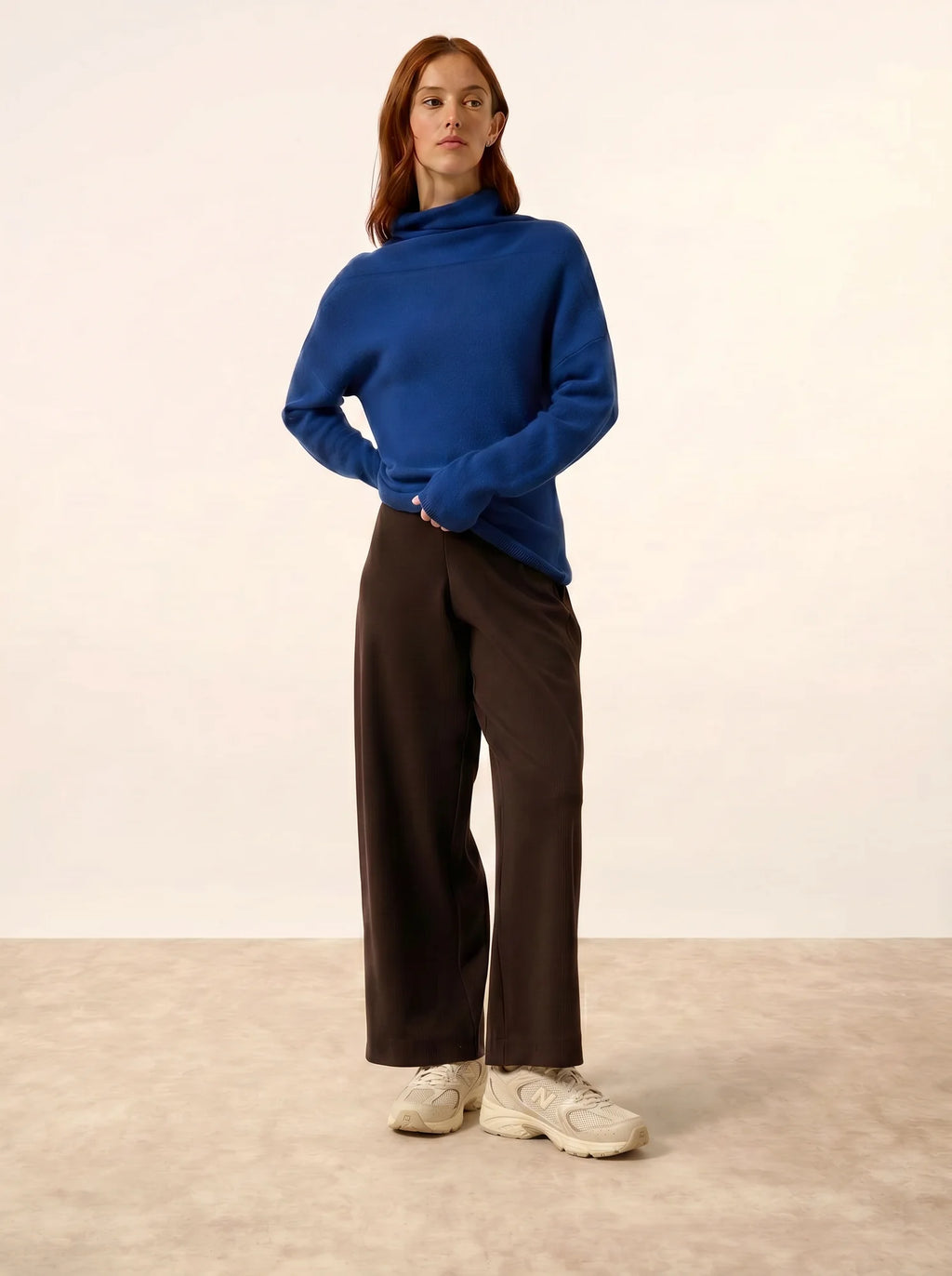 BLANTYRE pullover rollkragen ultramarin