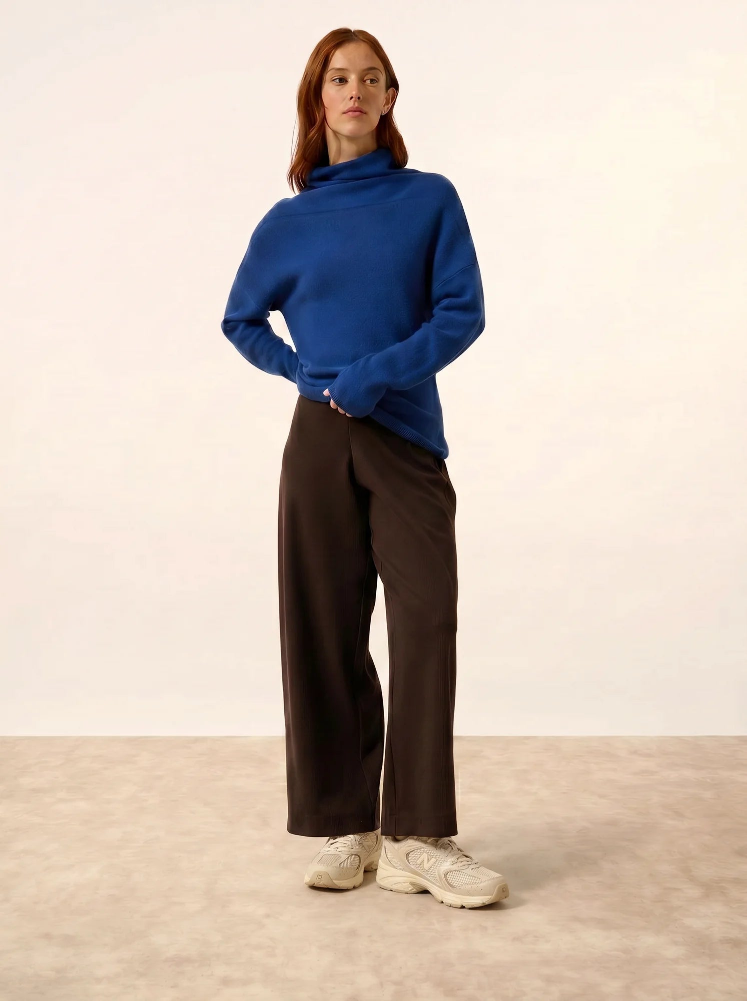 BLANTYRE pullover rollkragen ultramarin