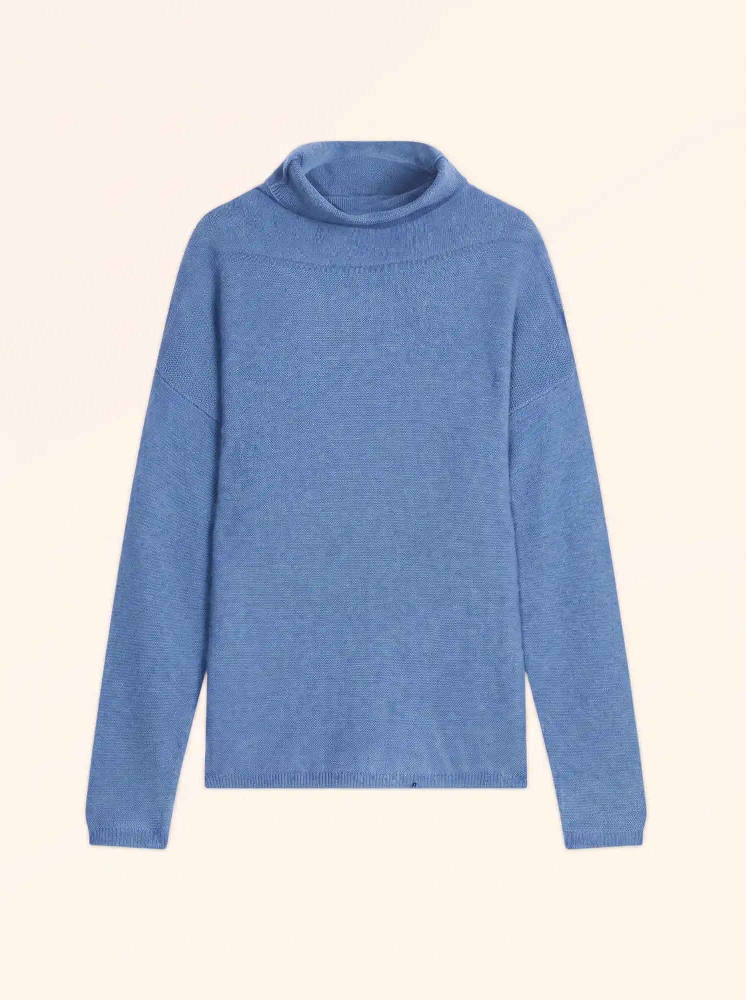 BLANTYRE pullover rollkragen himmelblau