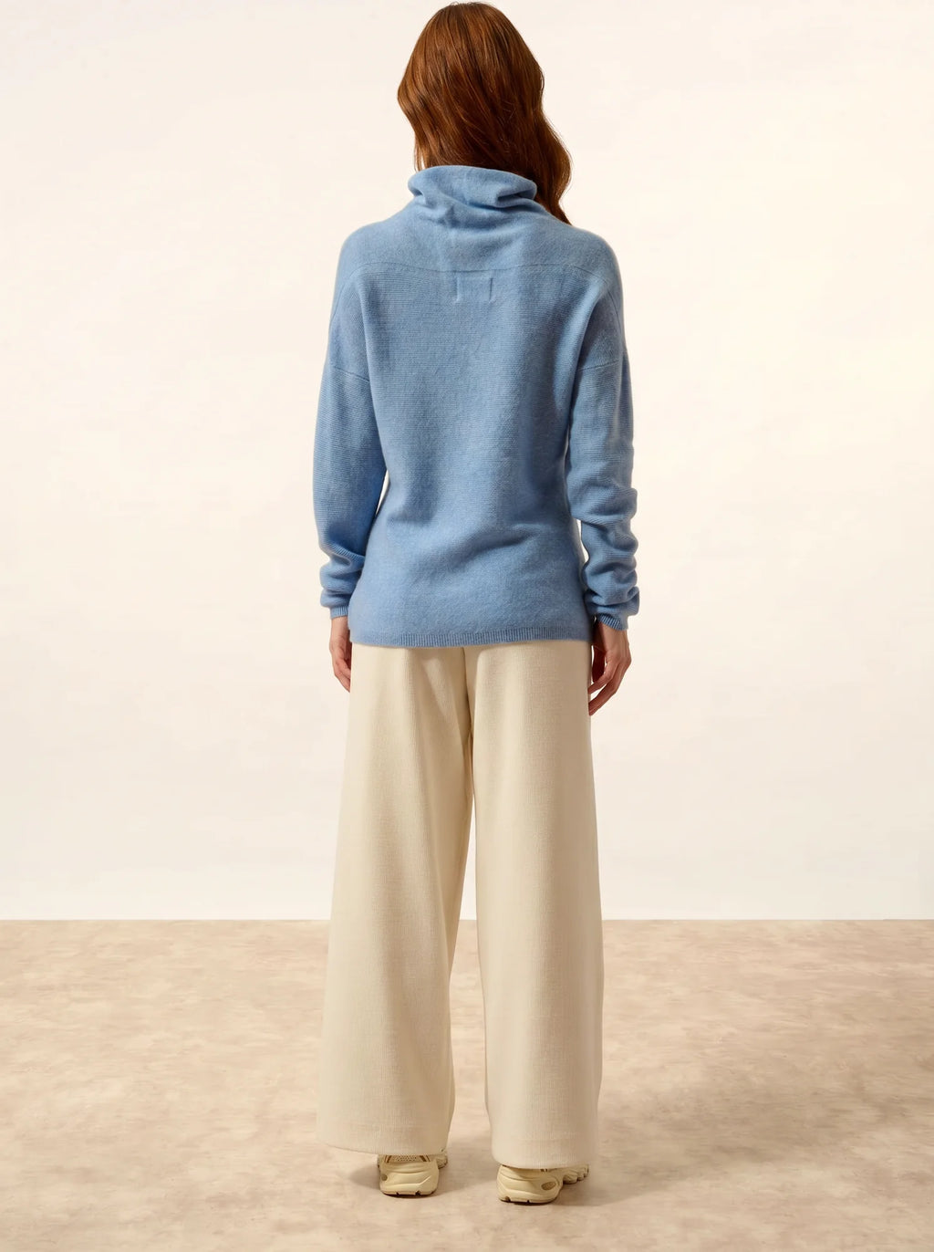 BLANTYRE pullover rollkragen himmelblau