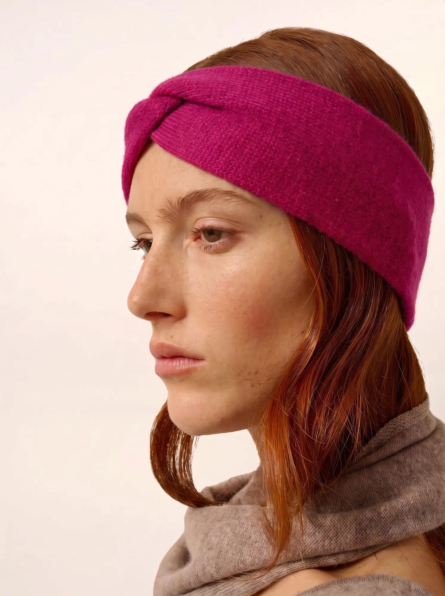 NAMAD stirnband 4-fädig fuchsia