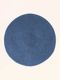 PARIS Baskenmütze 4-fädig Denimblau