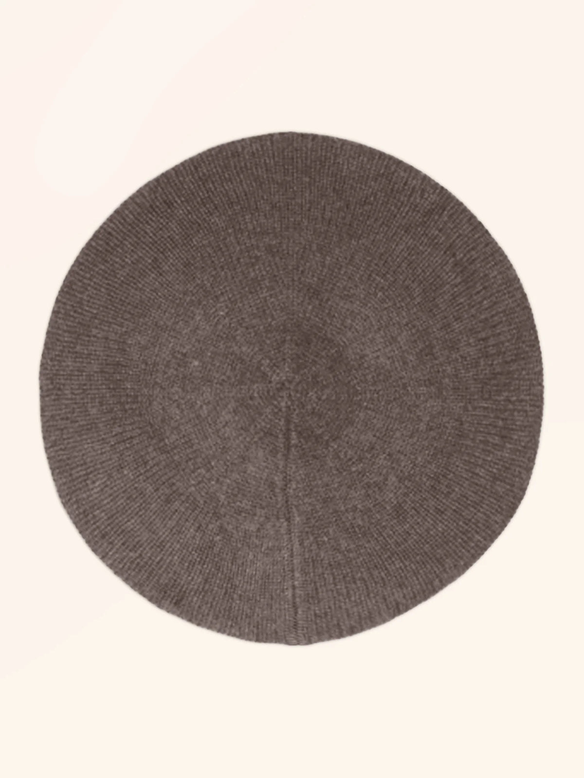 PARIS Beret 4 Ply Heather Taupe