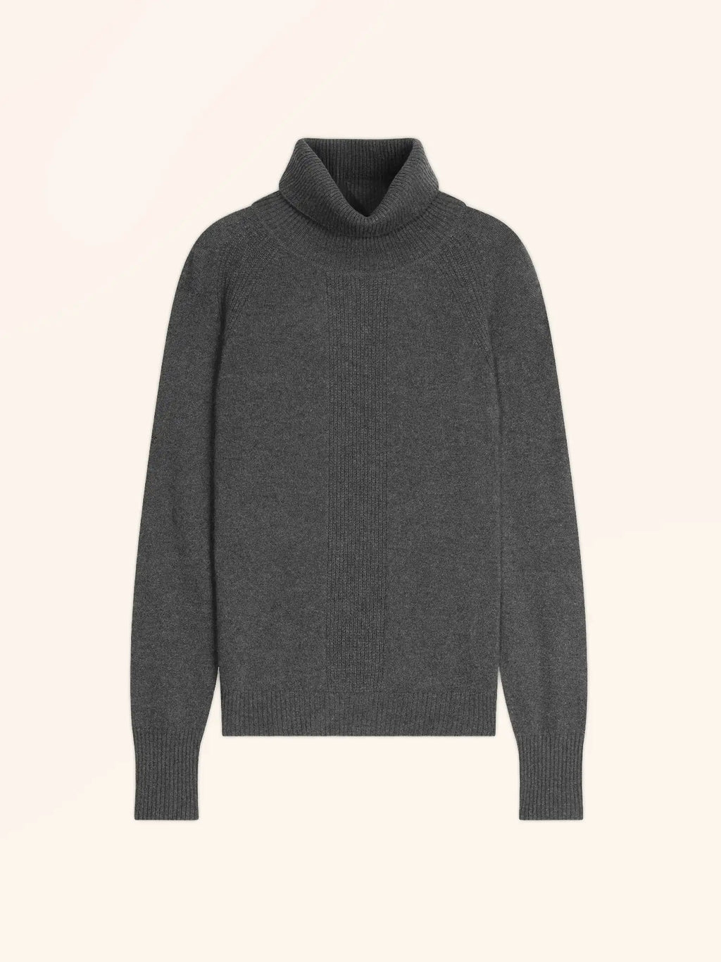LILLY pullover rollkragen anthrazit meliert