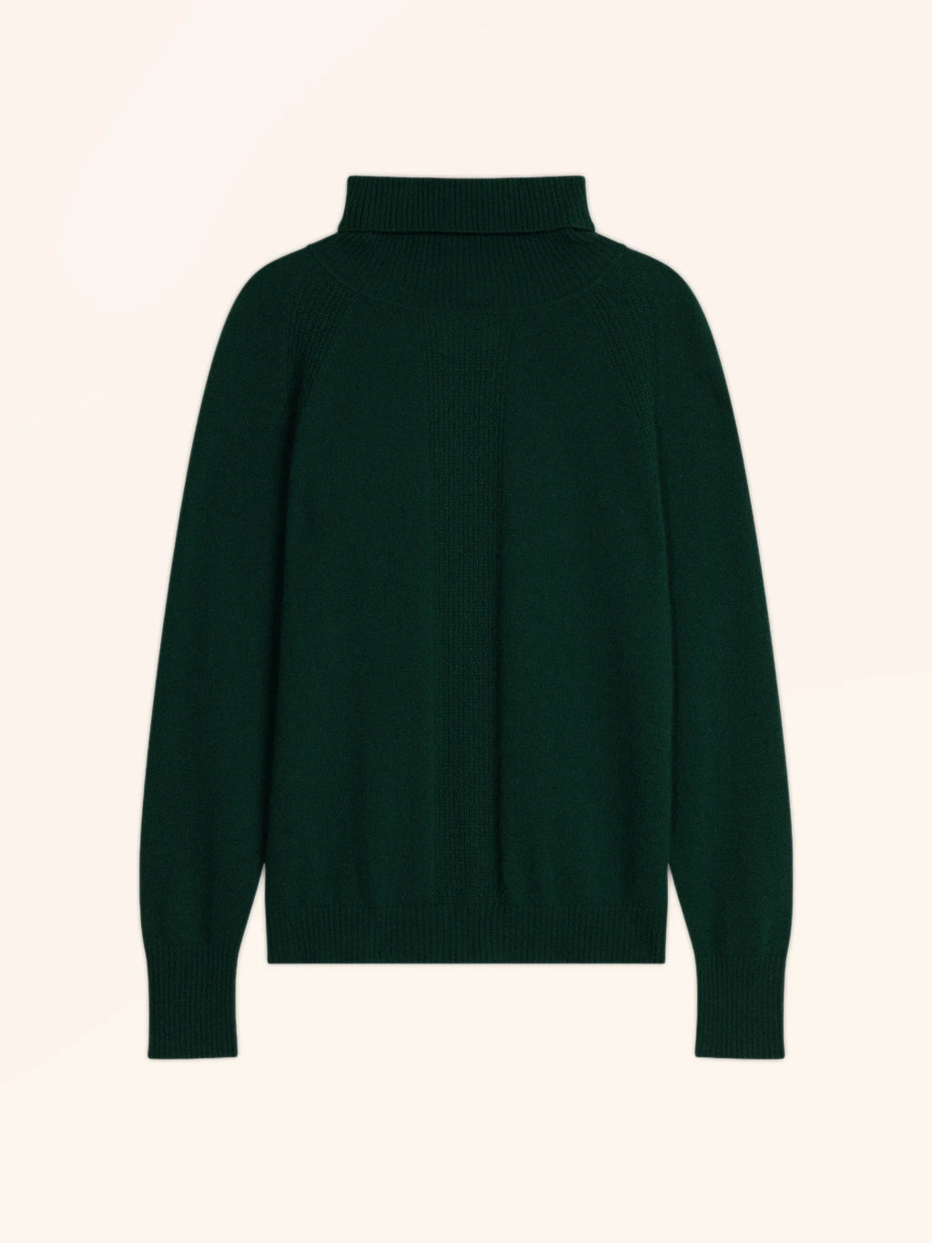 LILLY pullover rollkragen zypresse