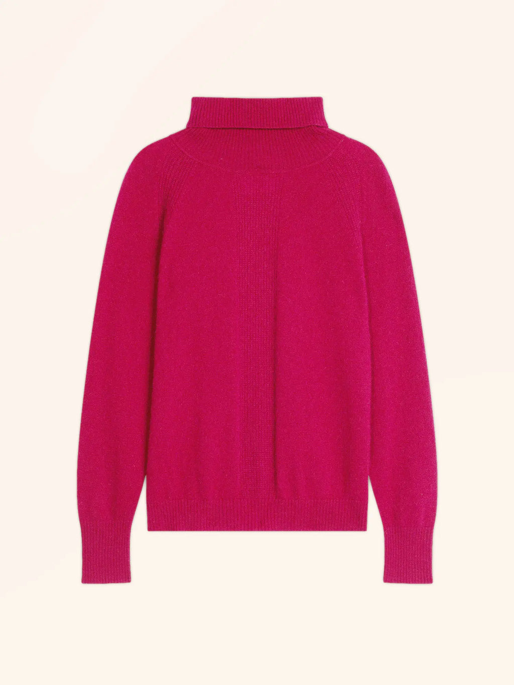LILLY pullover rollkragen fuchsia