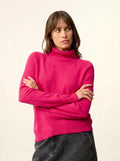 LILLY pullover rollkragen fuchsia