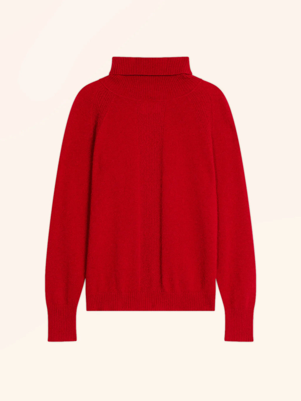 LILLY pullover rollkragen rot