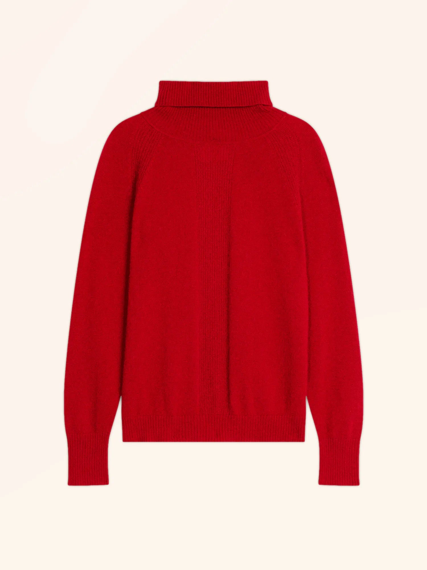 LILLY pullover rollkragen rot