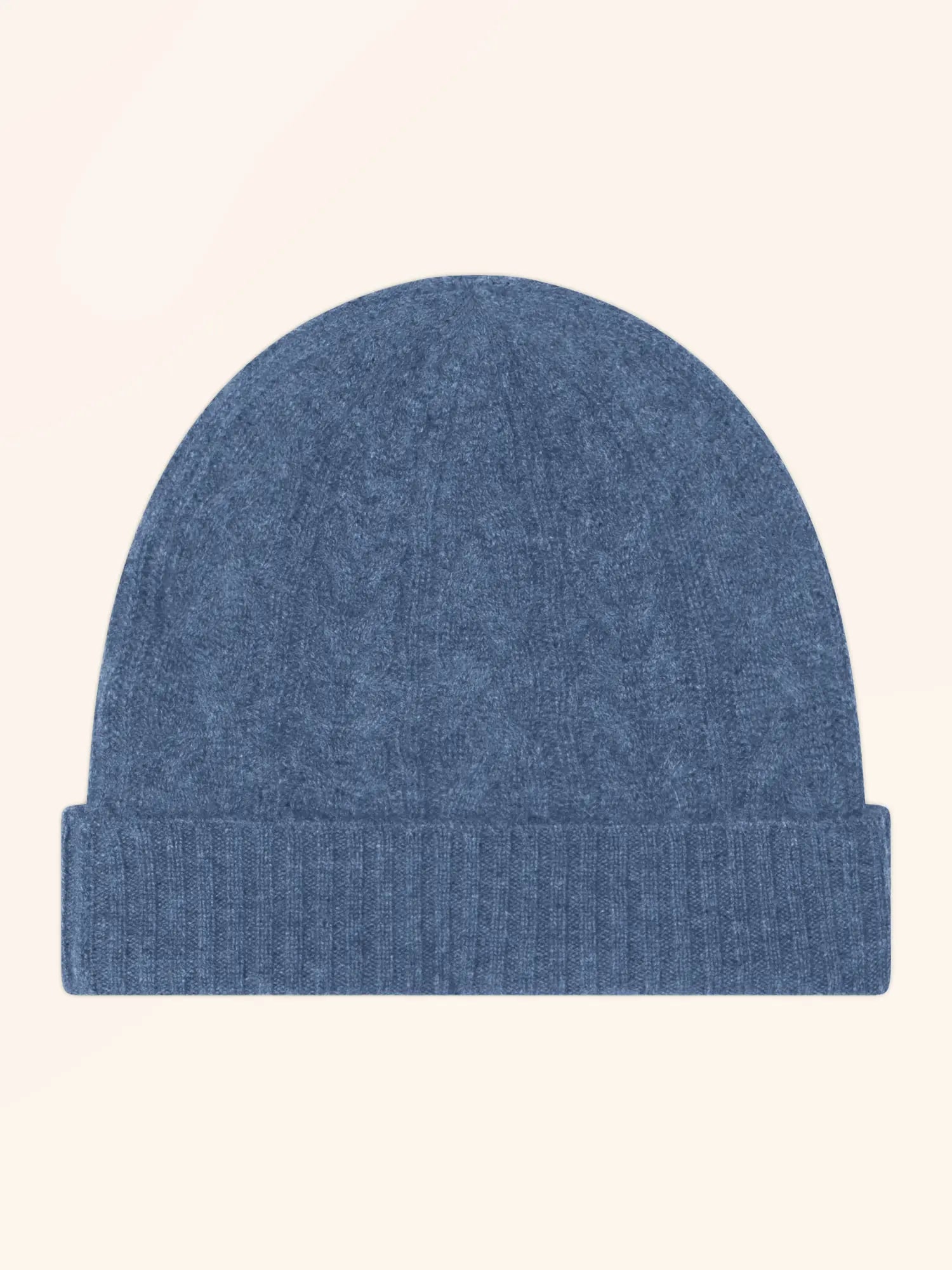 CLEO bonnet 4 fils bleu denim