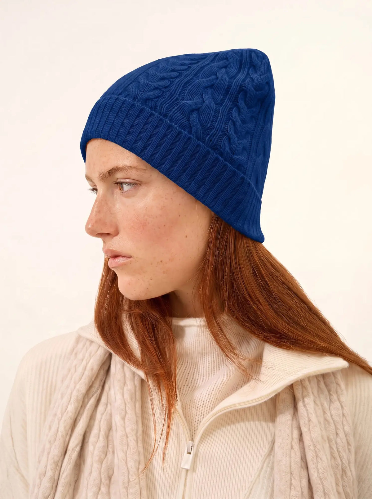 CLEO Beanie 4 Ply Ultramarine