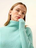LANAIS pullover rollkragen jade