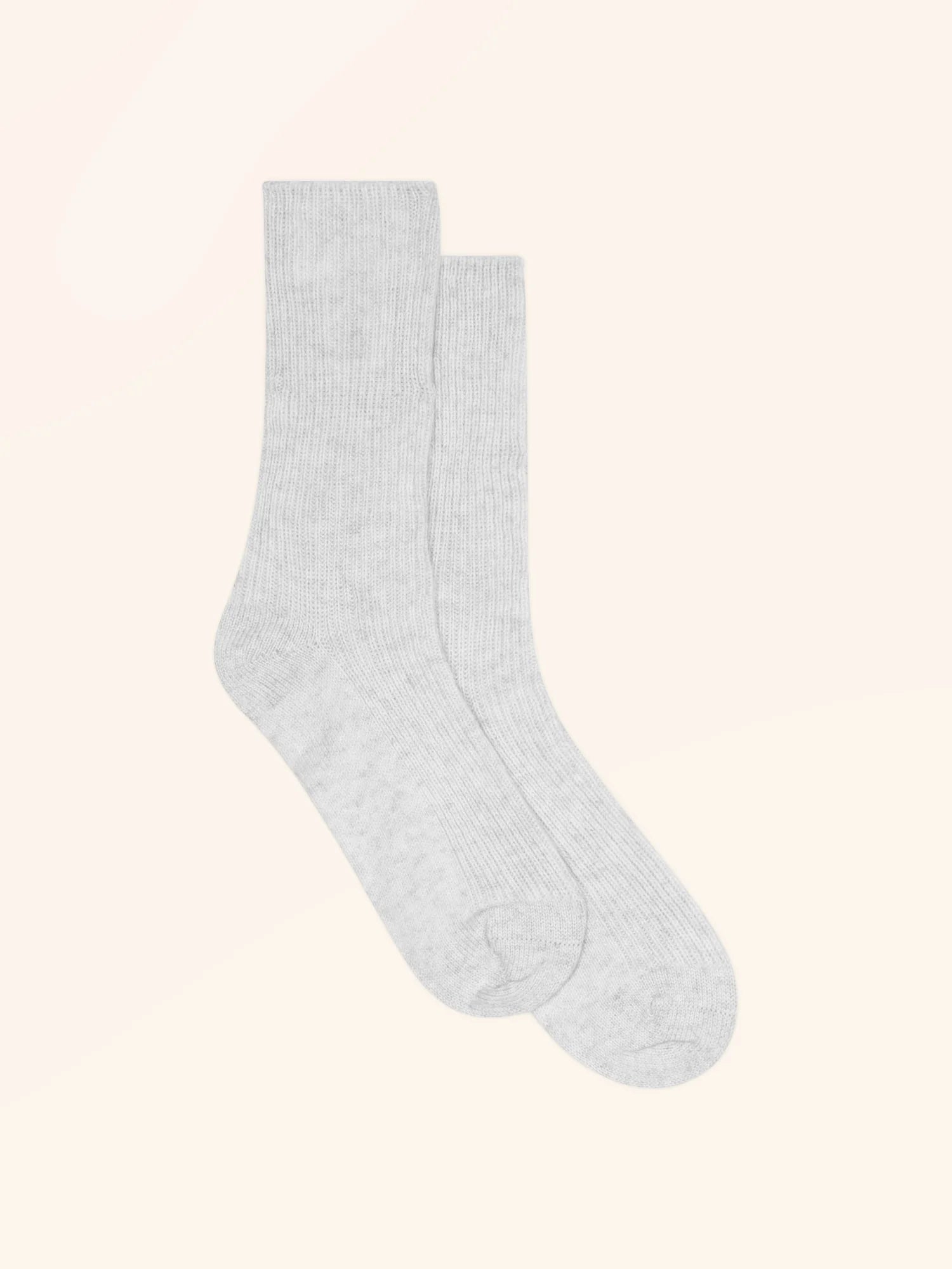 DAYAYA socks 4 ply heather pearl grey