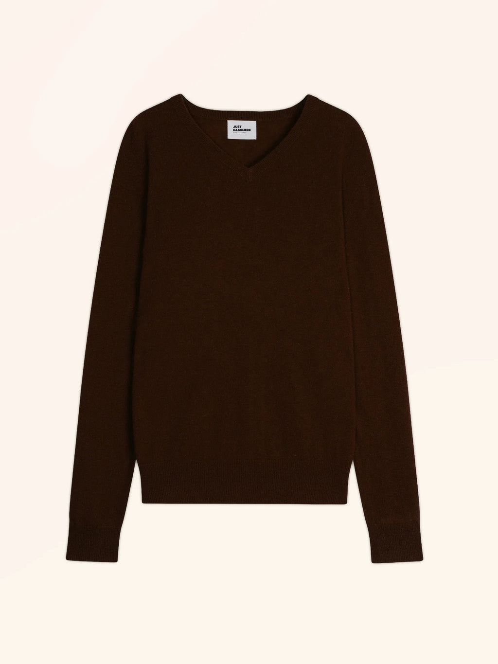 WALT pullover v-ausschnitt kaffee