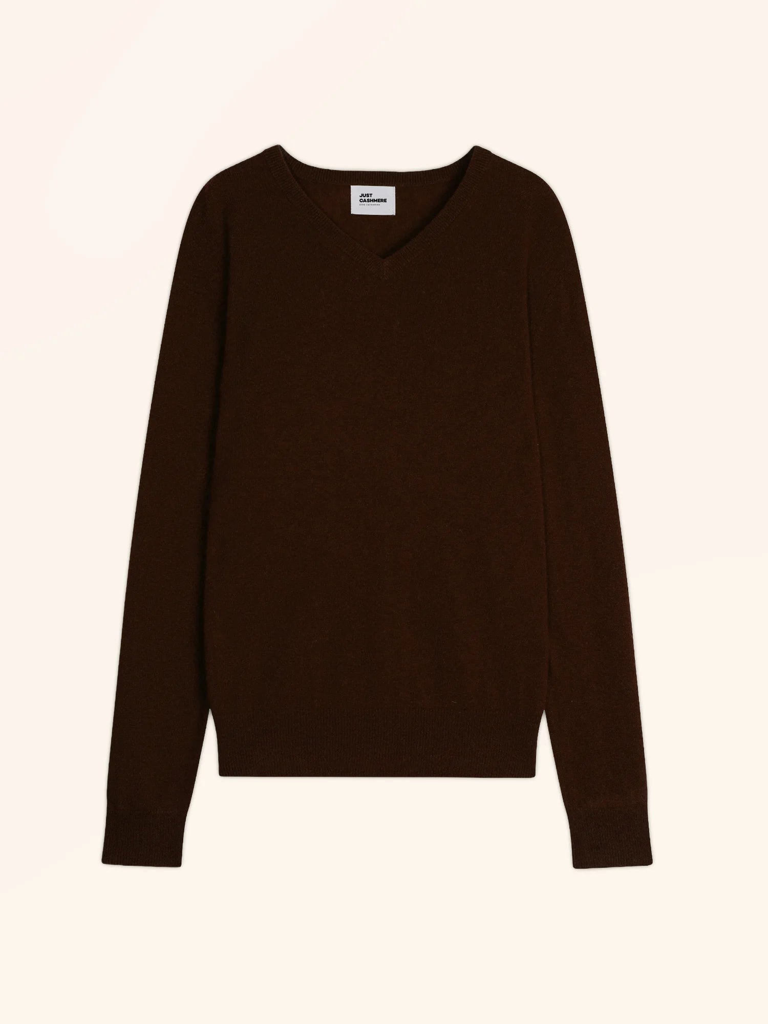 WALT pullover v-ausschnitt kaffee