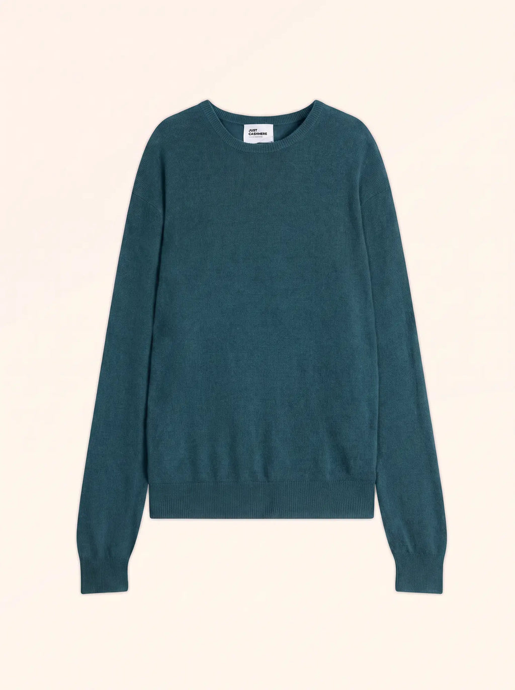 HOWARD pullover rundhalsausschnitt grün petrol meliert