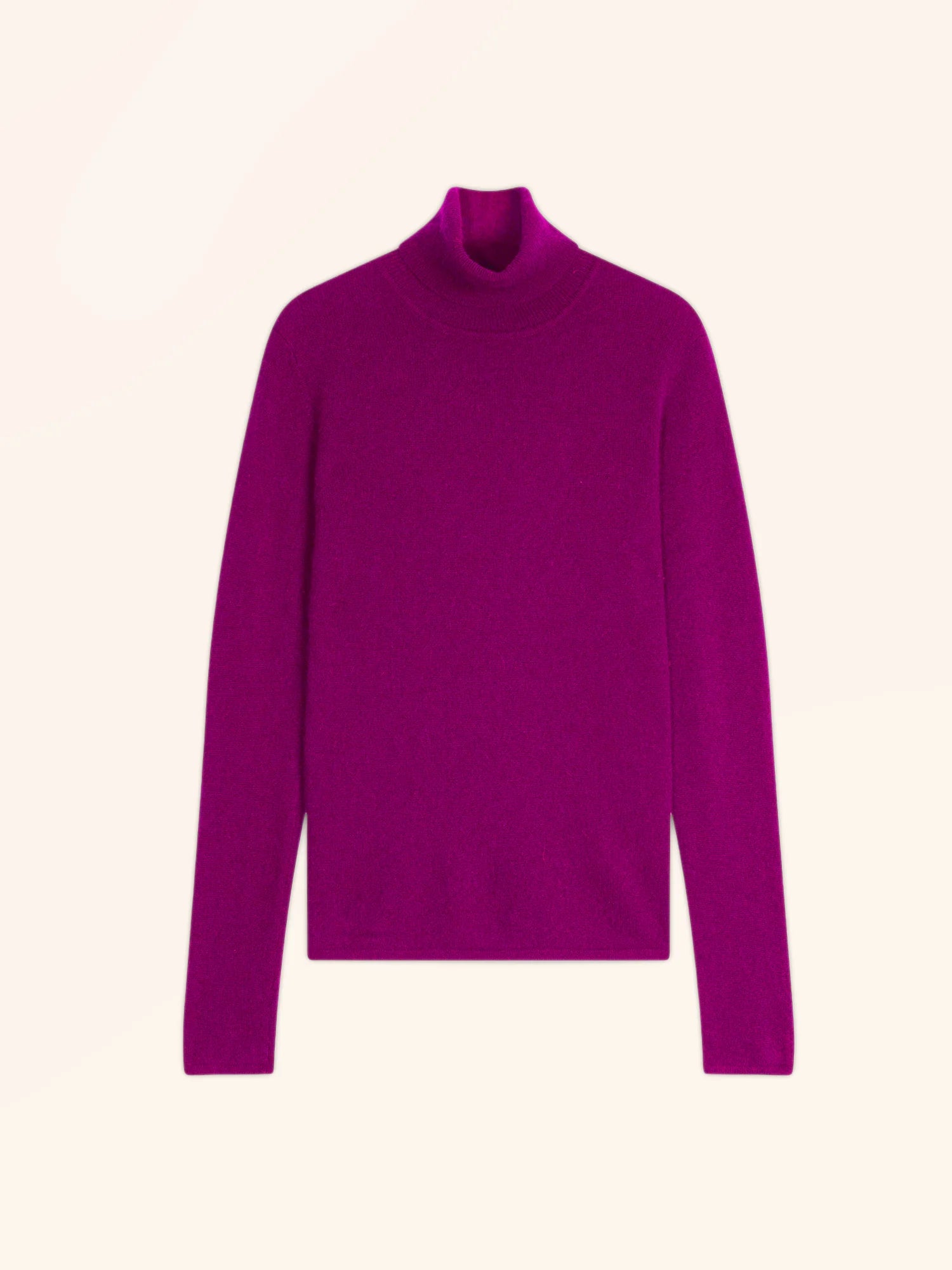 AVA pullover rollkragen violine