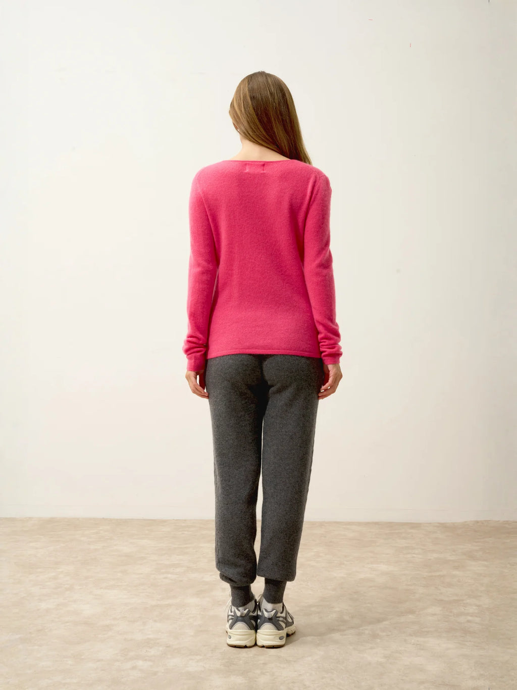 VIVIAN pullover rundhalsausschnitt fraise