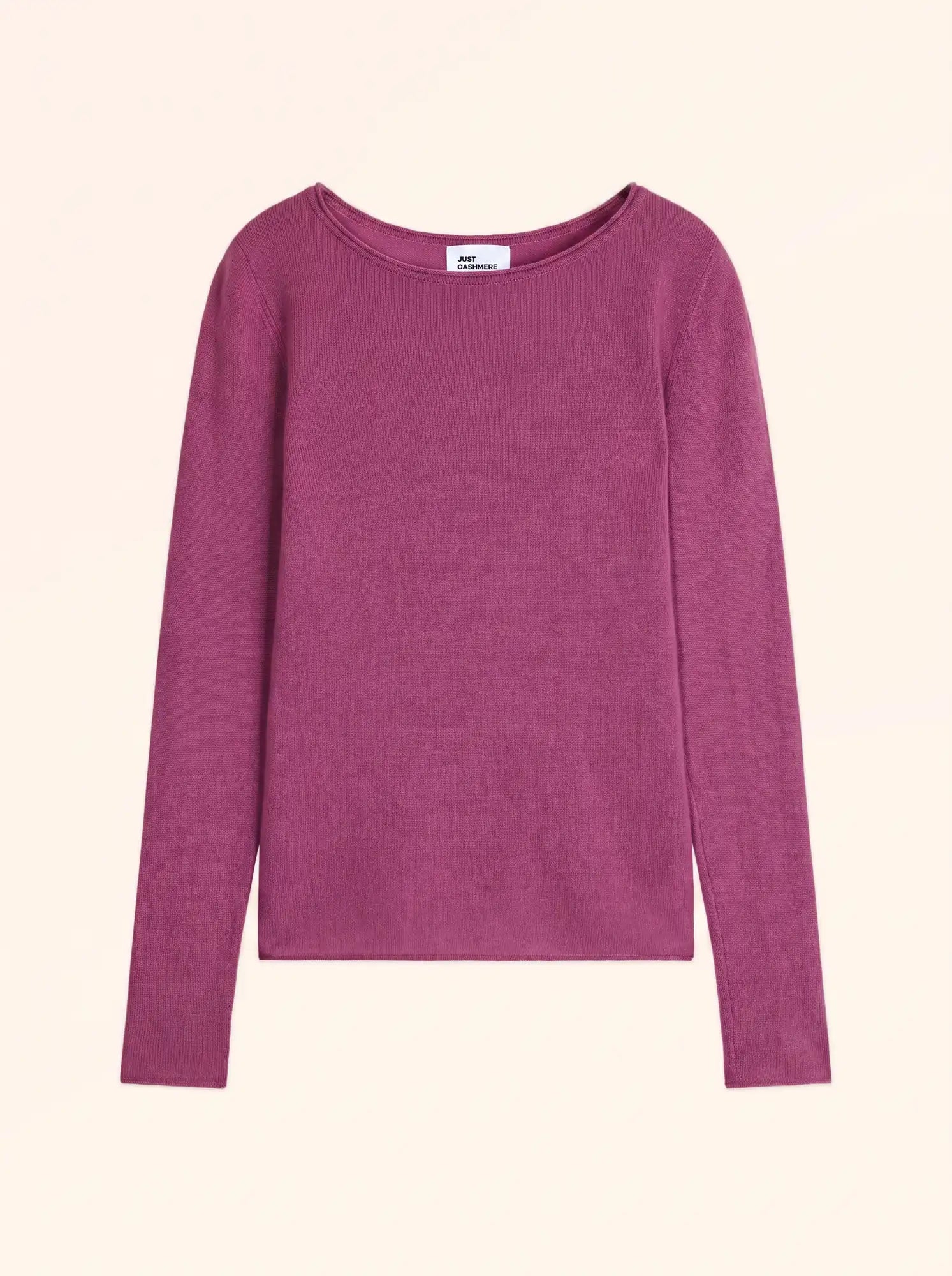 VIVIAN pullover rundhalsausschnitt orchidée