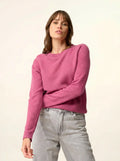 JANE pullover rundhalsausschnitt orchidée